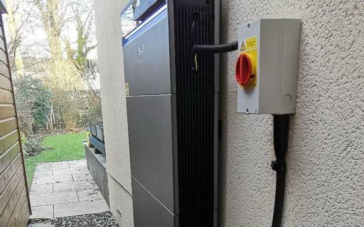Anker SOLIX X1 buitenopstelling